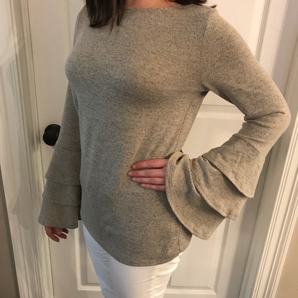 Sweaters - Bell Sleeve Sweater